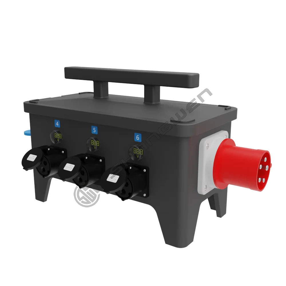 Plastic-Encased Power Supply Box for Route 6